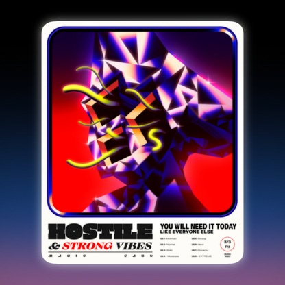 Magic Card HOSTILE